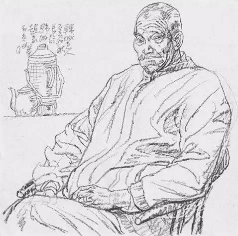 西安美术学院院长杨晓阳速写作品欣赏