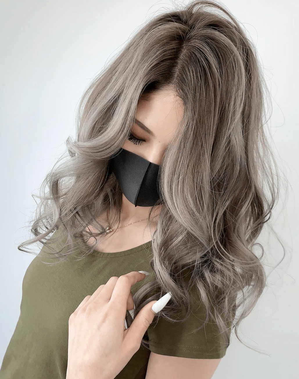 发型欣赏——"混血染"