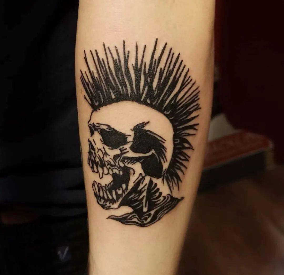 另类朋克风纹身风格