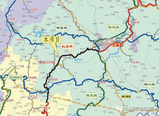国道g235线尤溪西城至新阳(大田界)公路完成二,三期招标,即将全线开工