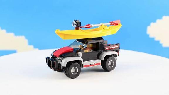 趣味益智玩具乐高玩具皮划艇乐高60240