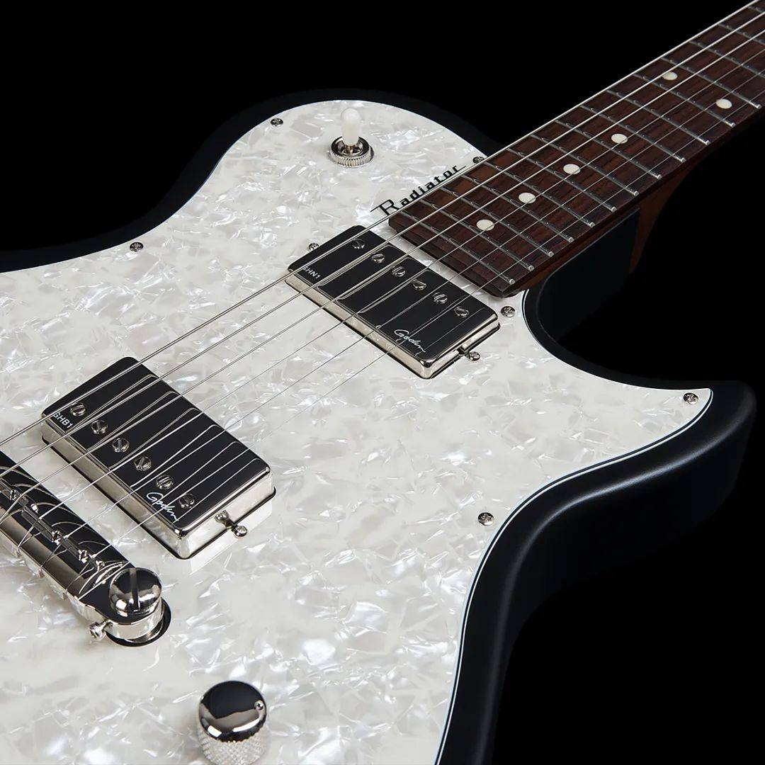 大护板大舞台产自加拿大的黑科技枫木琴体单缺角吉他godinradiator