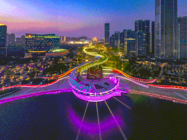 前有上了央视,风光旖旎的 金凤凰夜景 除了以上两个网红圣地