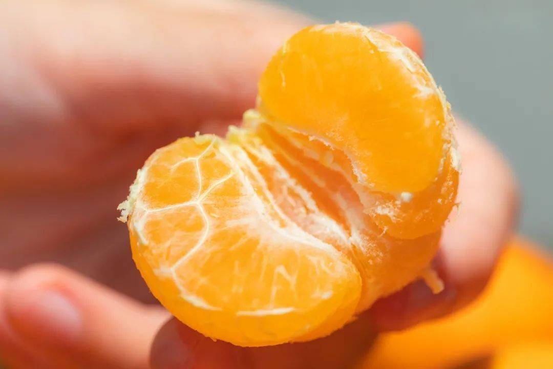吃起来还能感受到四会沙糖桔的果肉很细腻,果肉纤维的存在感很低,几乎