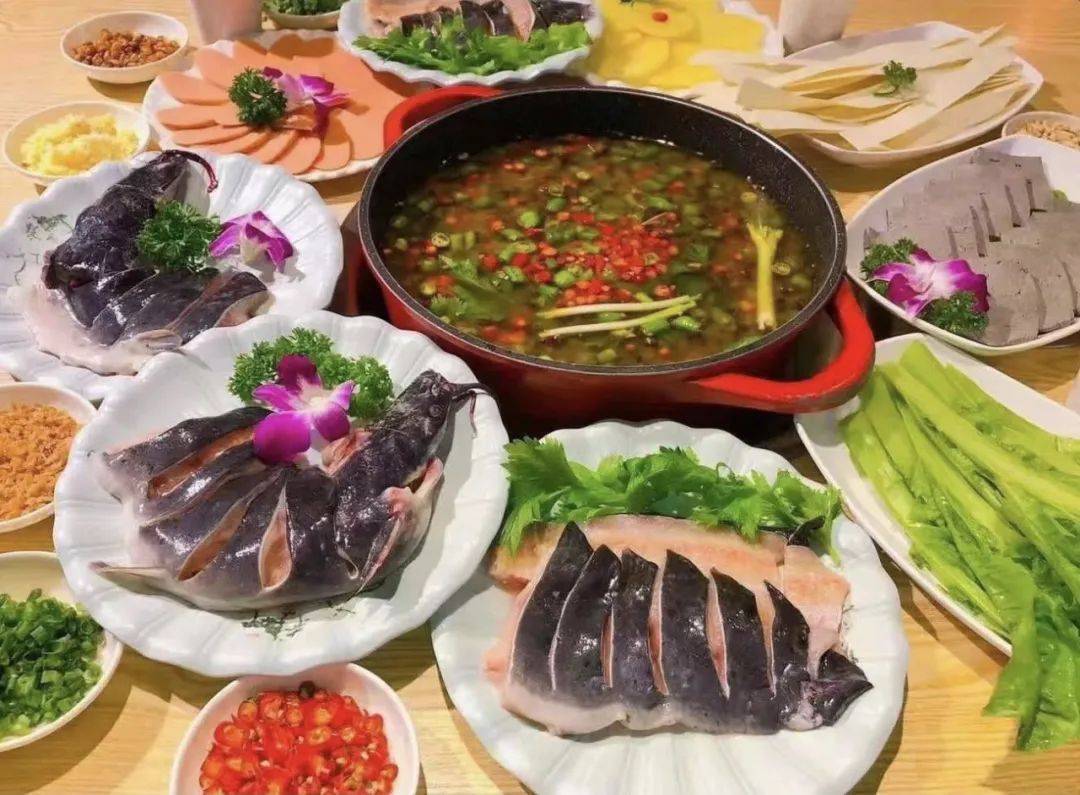 新鲜活鱼现点现杀118元抢购正宗成都鲜鱼火锅足足3斤清江鱼10种配菜怎