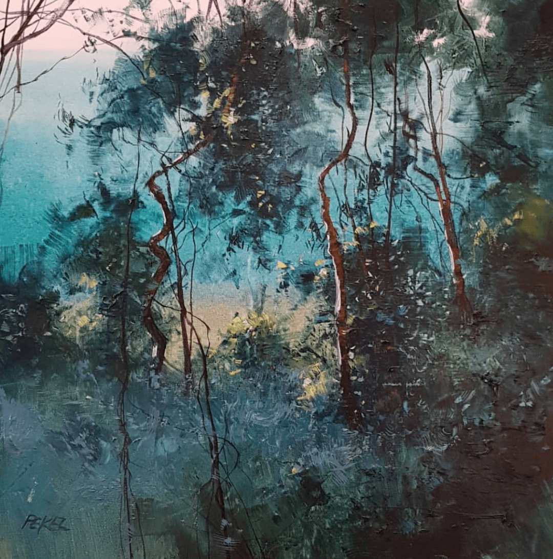 澳大利亚水彩画家——赫尔曼·佩克尔作品欣赏_油画