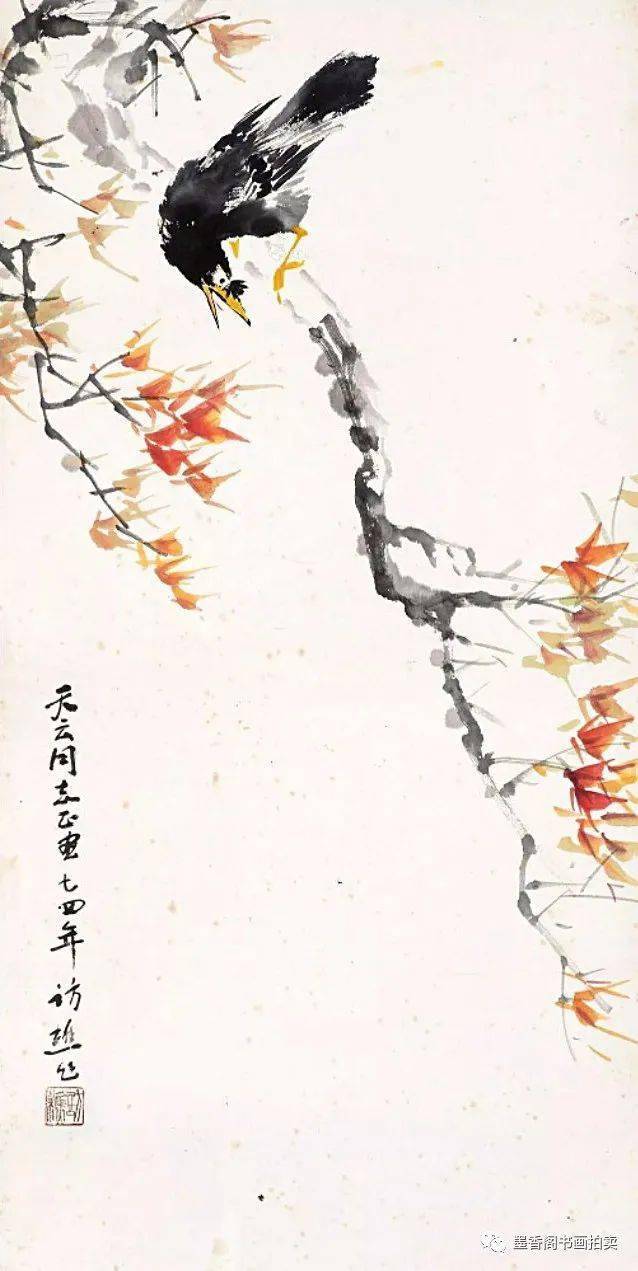 长安画派花鸟画翘楚叶访樵