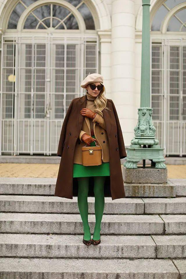 博主jessie bush△博主leonie hanne●棕色和绿色一直是很和谐的一