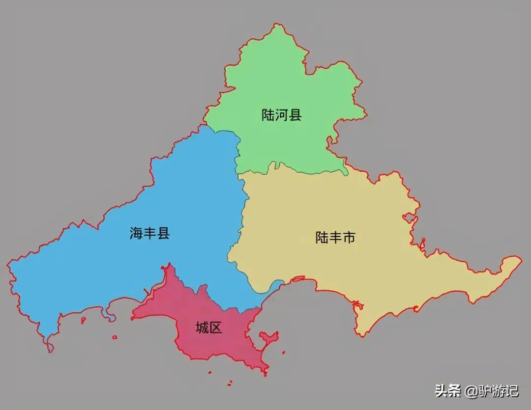 汕尾的市区就叫"城区,行政名称叫做广东省汕尾市城区.8.