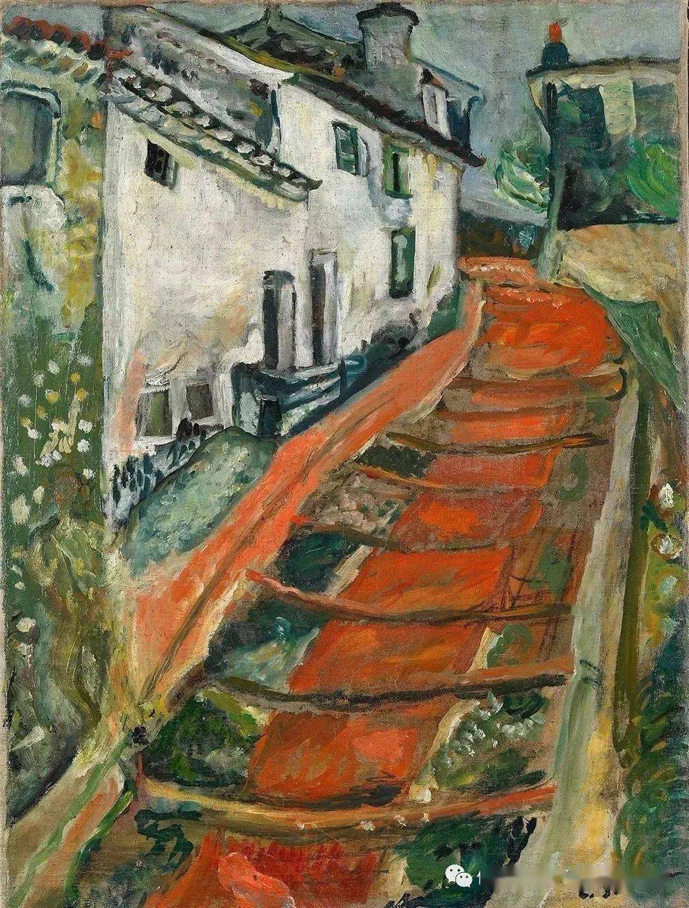 犹太裔的法国画家柴姆·苏丁表现主义绘画作品欣赏