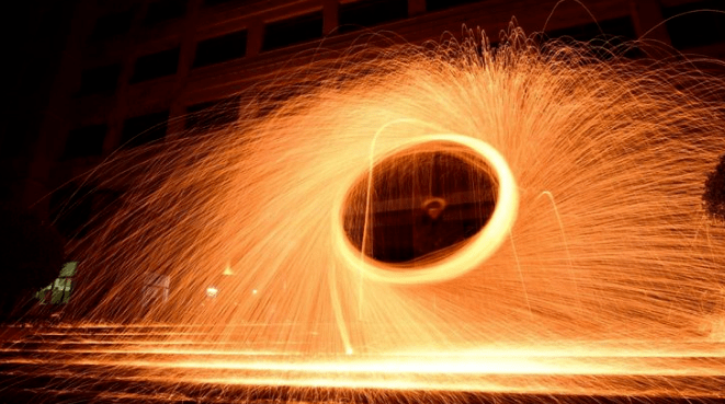 非物质文化遗产民俗项目朝阳堡打铁火