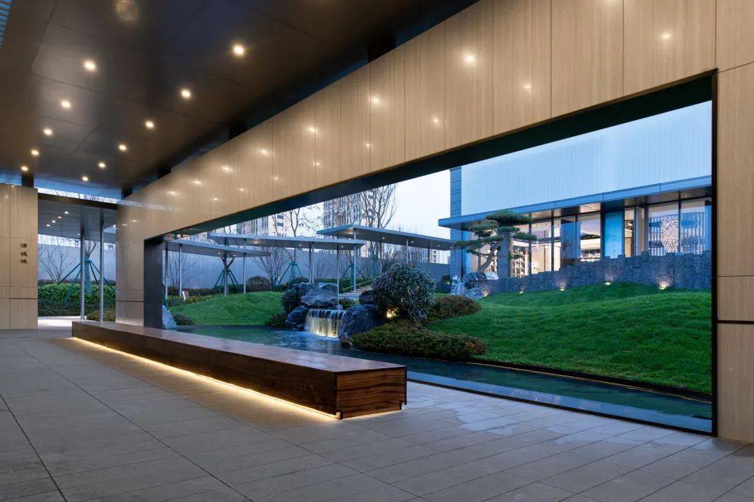 框景中的秀丽山河威海中南威高林清月