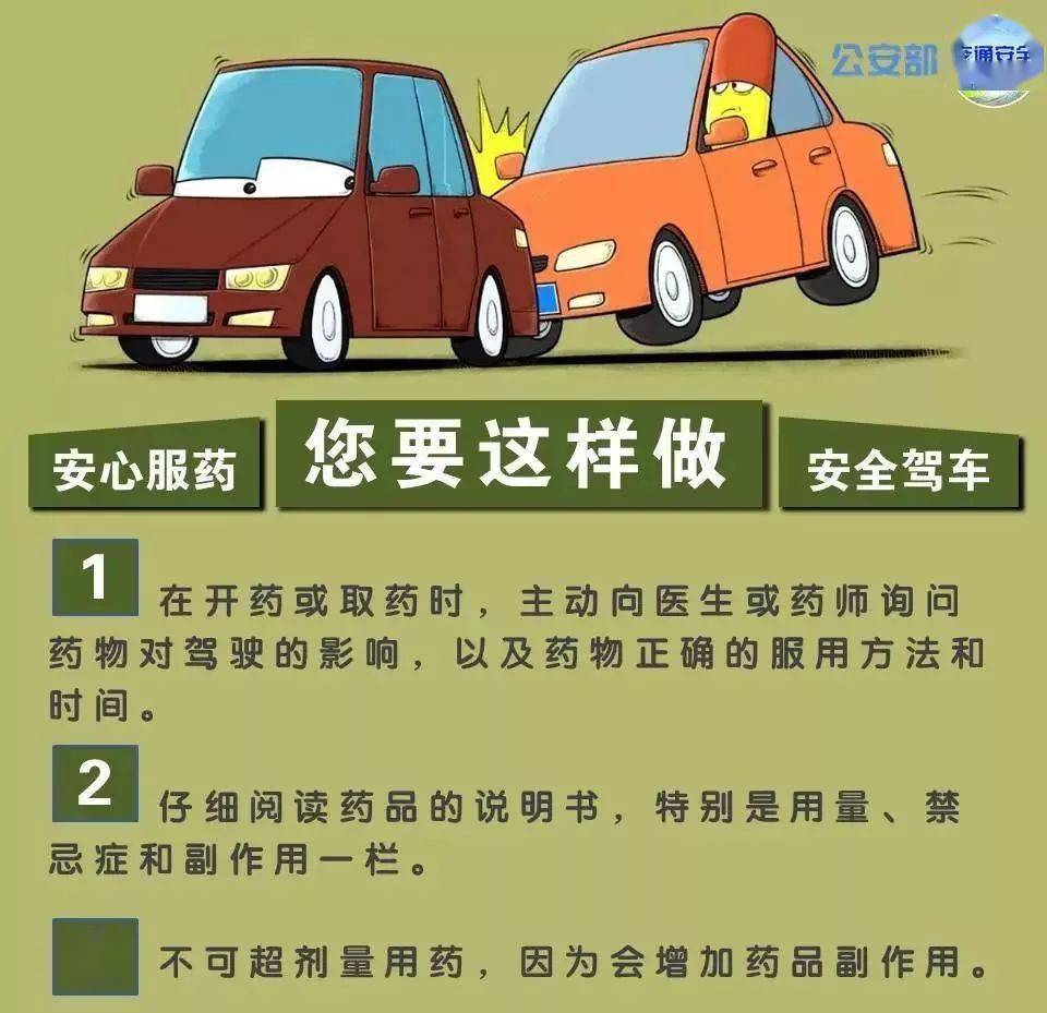 吃了这些千万别开车!危险系数不亚于"酒驾"