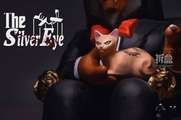 愤怒喵工作室dpandastudio野兽帮狮子银眼20潮玩摆件