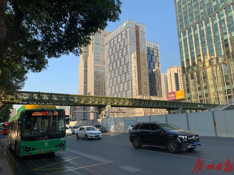 广州大道中站—金穗路天桥拆除,未来该路段或建地下过街设施