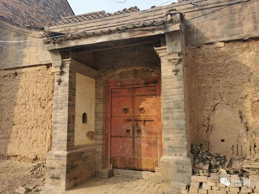 大荔记忆乡间土门楼