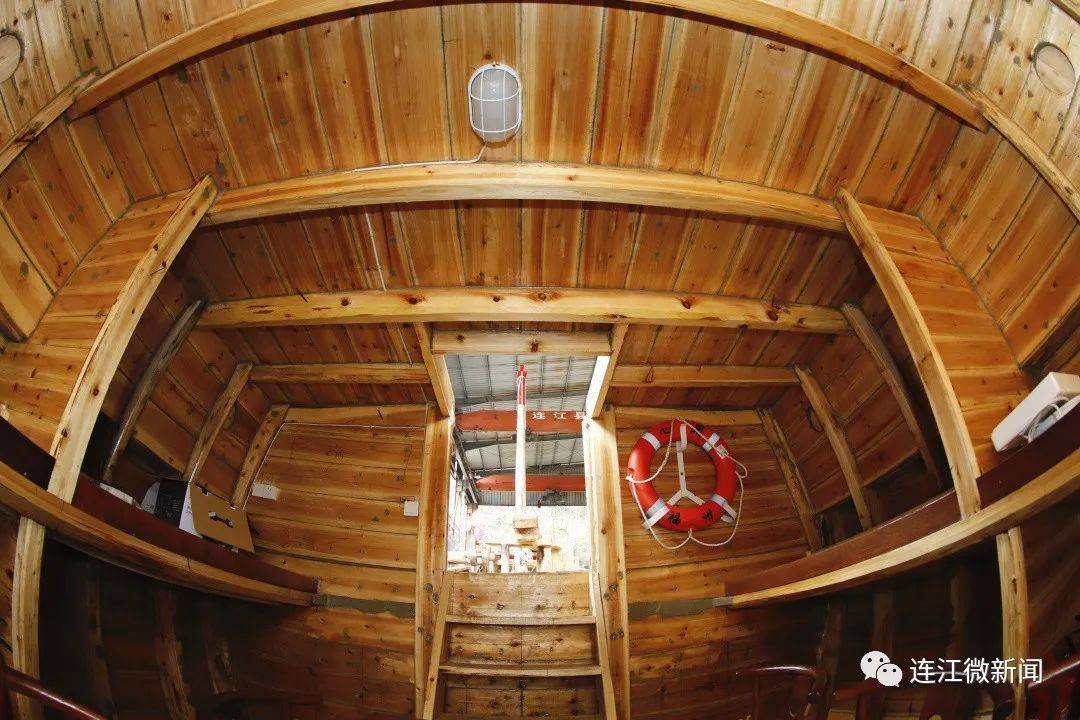 连江最优秀的传统造船力量,并由水密隔舱技艺非遗传承人承担建造任务
