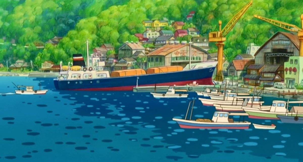 这座被宫崎骏珍爱的海港小镇藏着关于波妞的故事