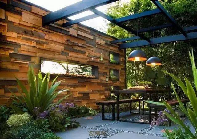 景墙n种打开方式让庭院瞬间提高格调