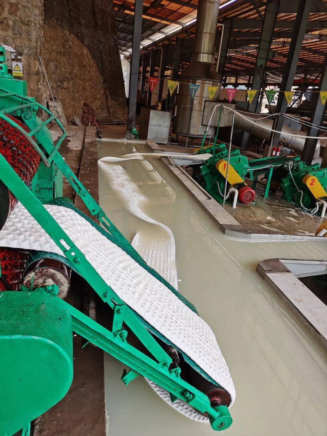 勐腊县农业专家为橡胶制胶企业发展献计献策