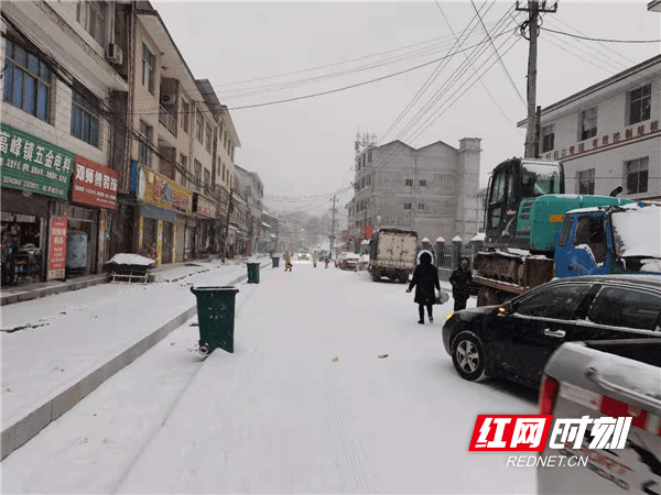 慈利縣全境迎來2021年第一場雪這些道路實施交通管制