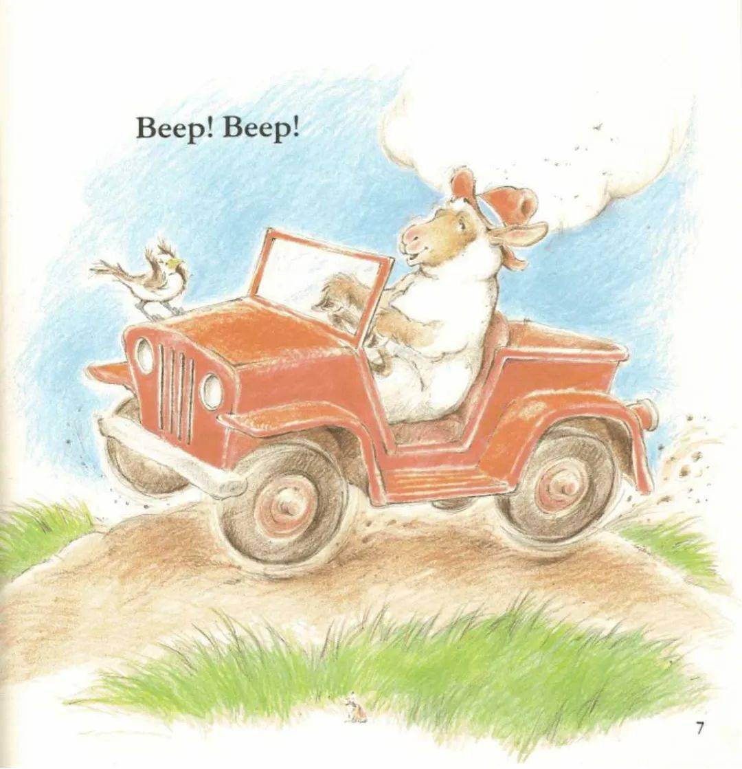 【绘本阅读】《sheep in a jeep》| 诙谐的韵文故事给英文启蒙更多