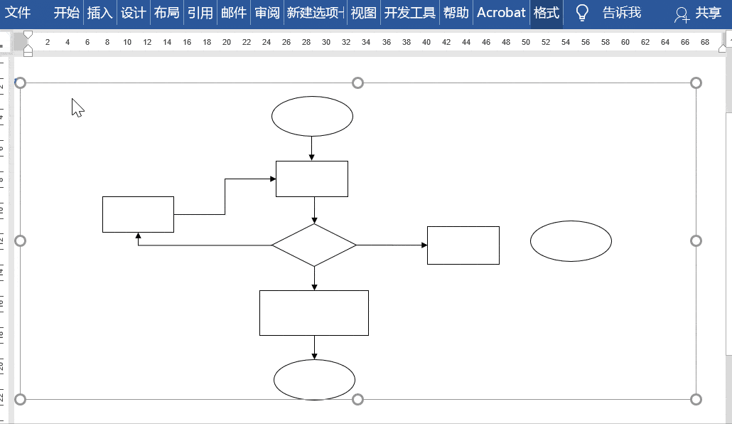 word中如何画流程图图片