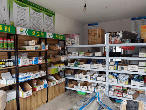 最新农资店陈列效果图图片