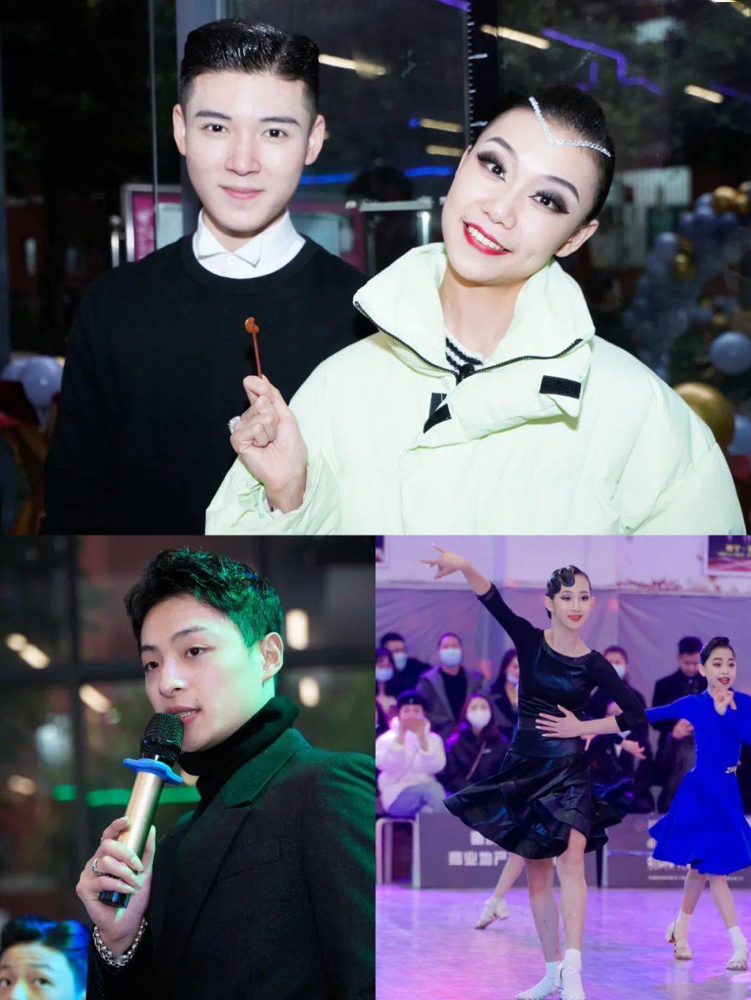 国标舞专业师资团队雄厚由前职业摩登冠军李兆林/李小媛带领摩登教师