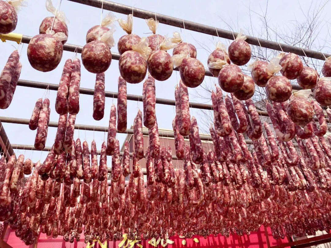如皋城人过年一定少不了 香肠 腊肉