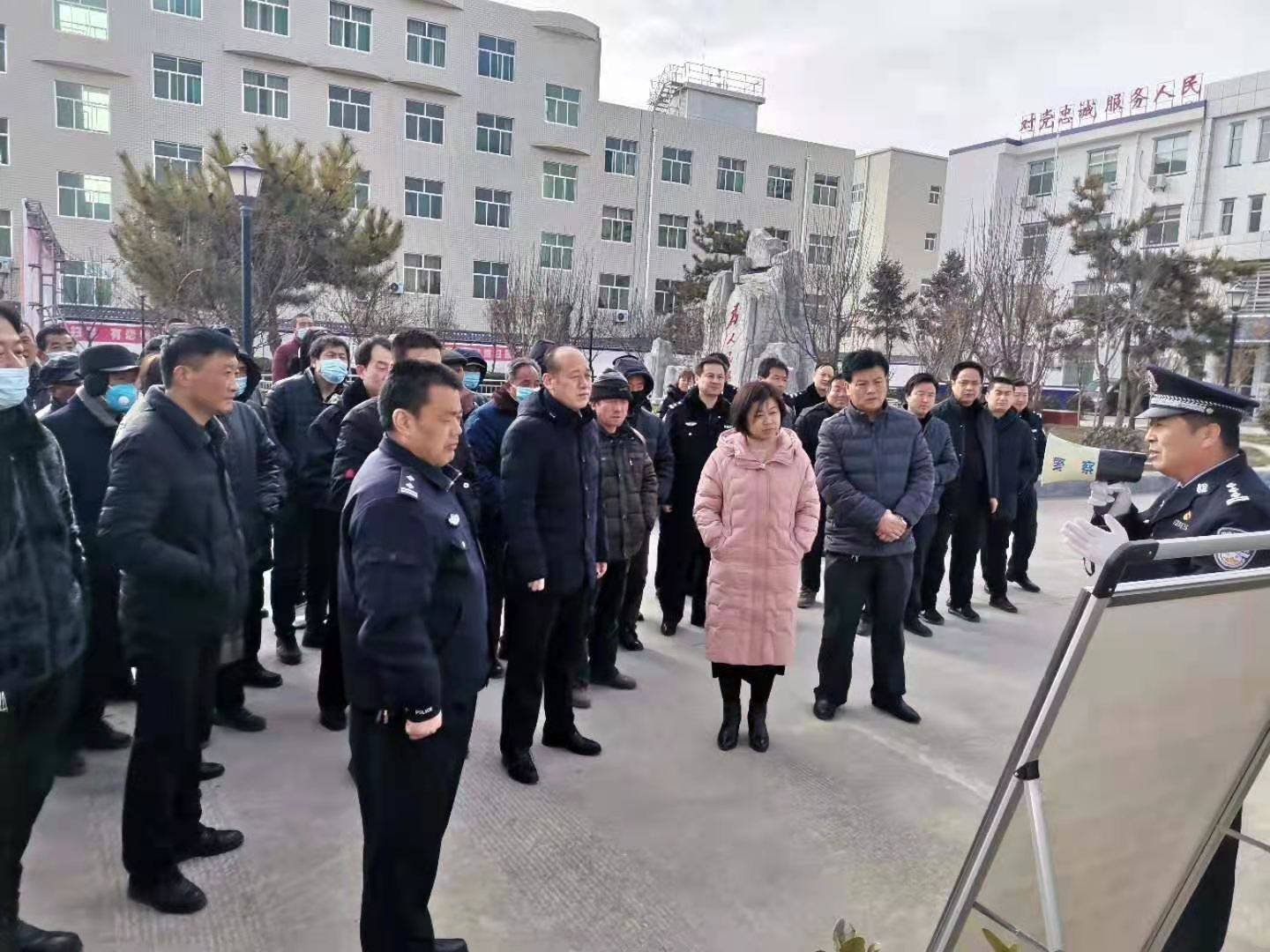 咸阳市旬邑县公安局开展首个中国人民警察节系列庆祝活动