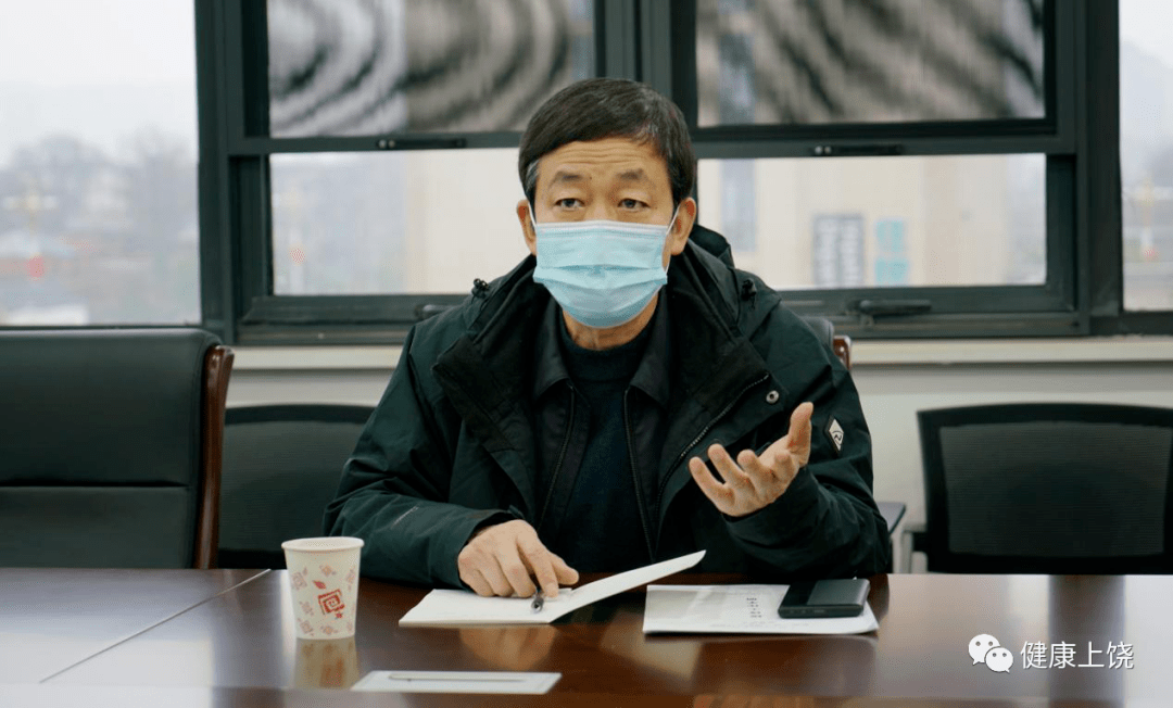 王金福到上饶市妇幼保健院调研"三甲"创评工作