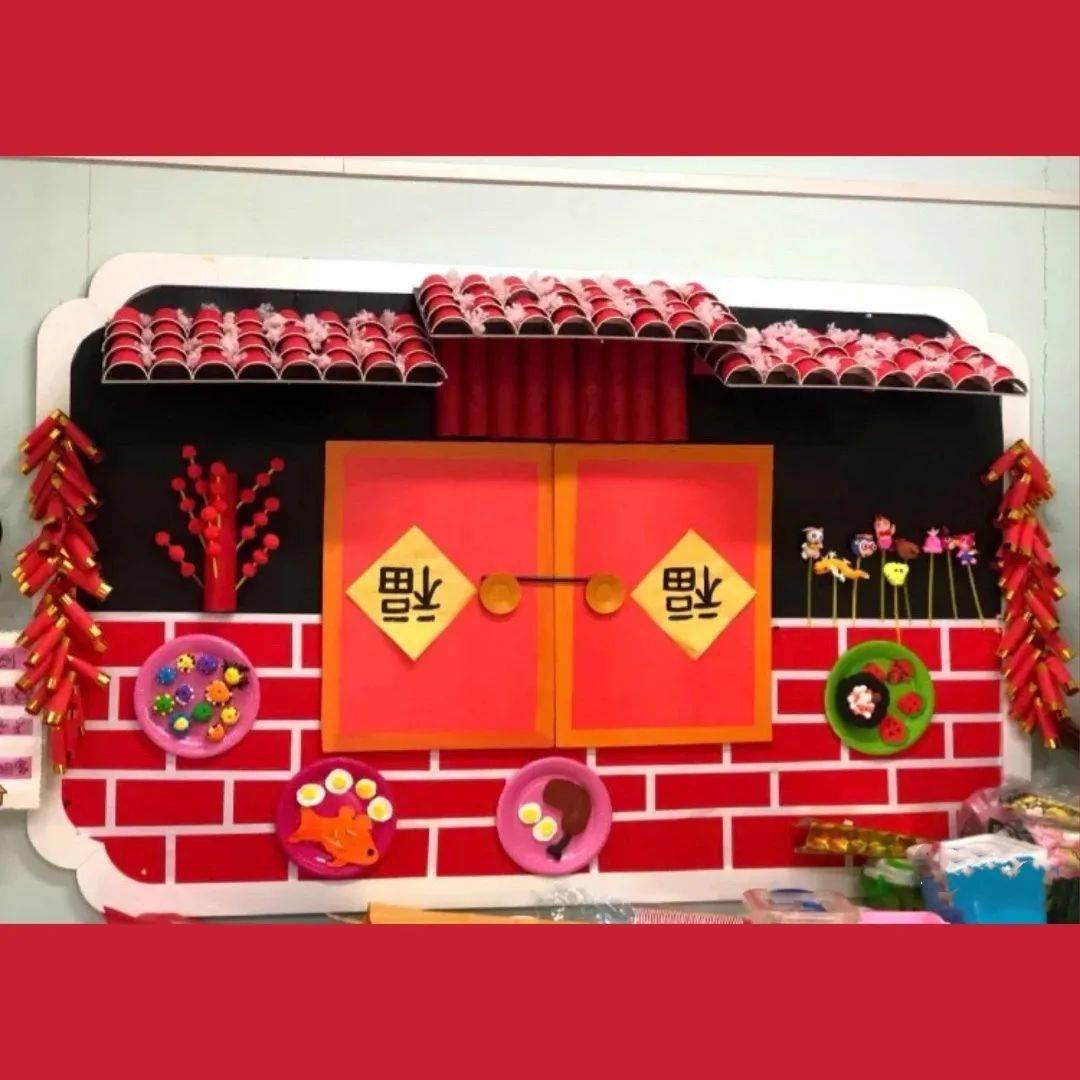 幼儿园新年环创从大厅到主题墙牛年环创正当红100图鉴