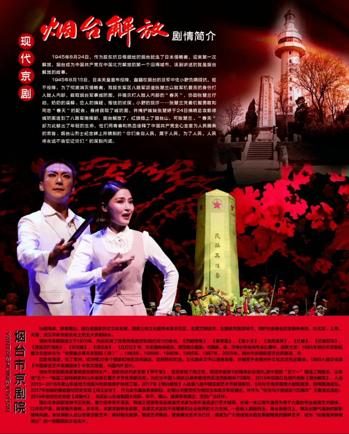 "讲好烟台红色故事 弘扬胶东革命精神",京剧《烟台解放》巡演重庆