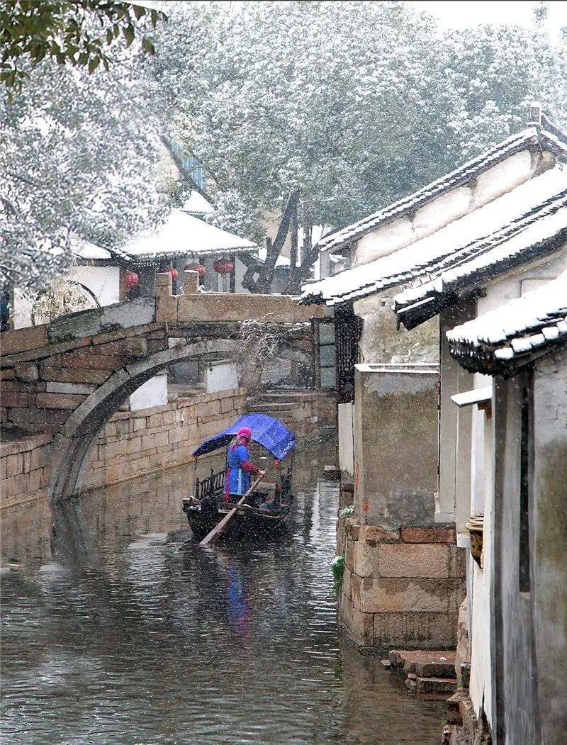 长三角|江南10座古镇的冬景美图来袭,快戳这里