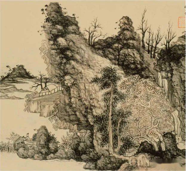 凝重苍润陈洪绶册页精品欣赏