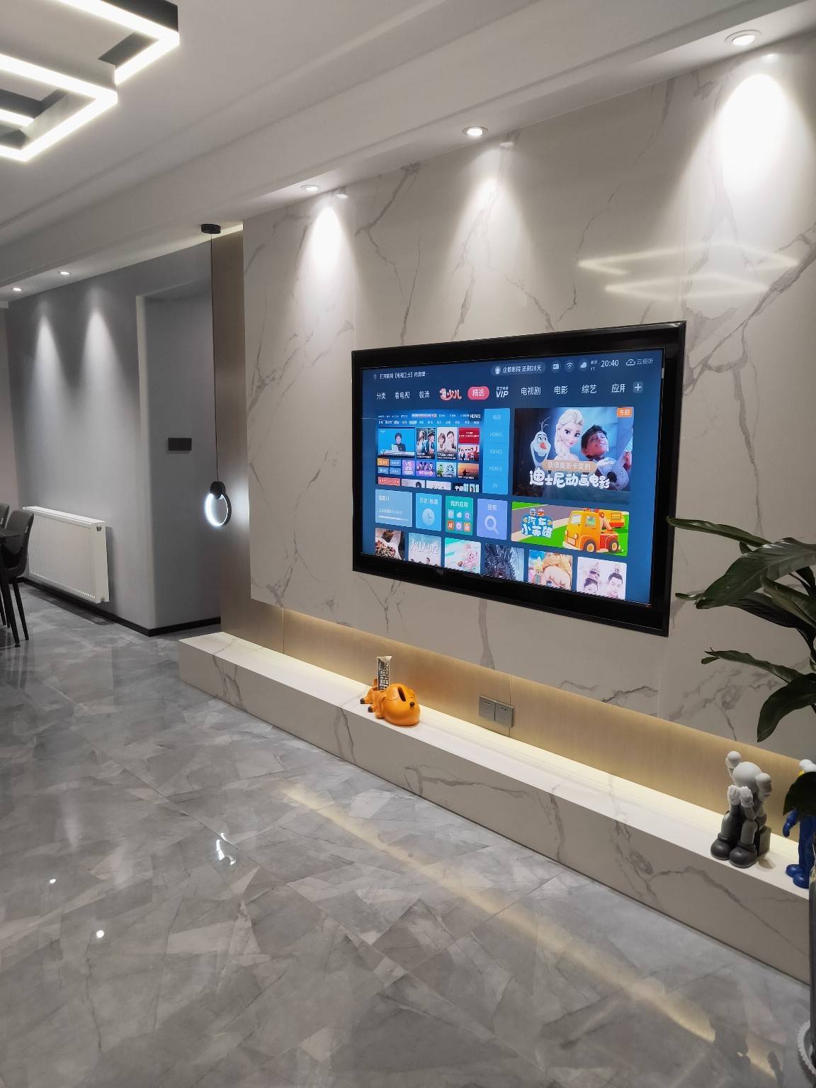 成都信和御龙山装修完工实拍图没有设计师一样可以做得很靓丽