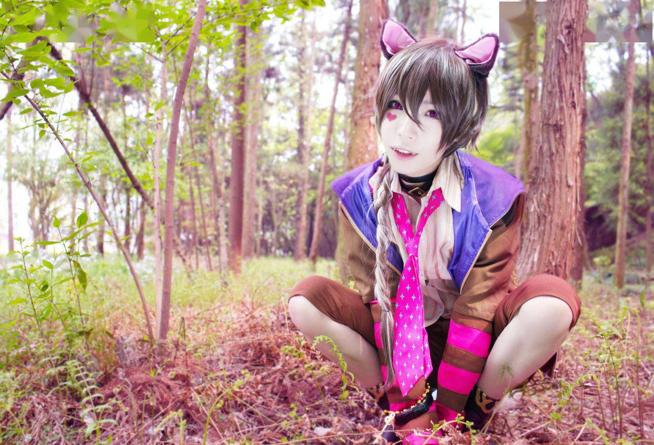 柴郡猫cosplay,喵