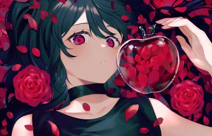 她竟把星空画进了少女眼里_眼睛