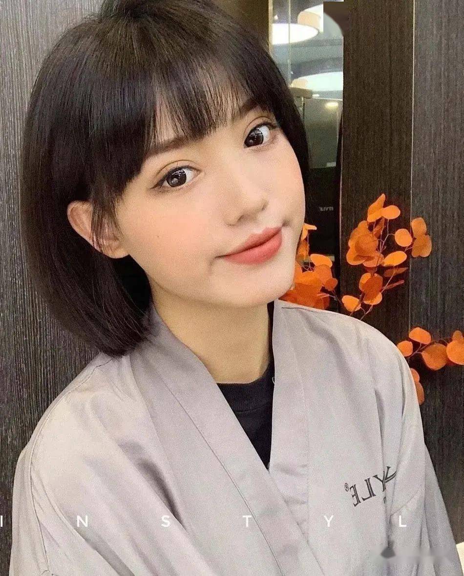 "少女初恋短发集"_发型