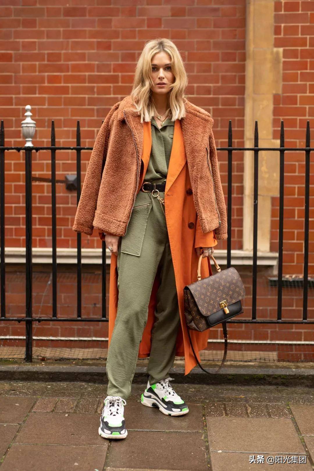 长大衣 平底鞋=2021冬天最火穿搭!太太太好看了