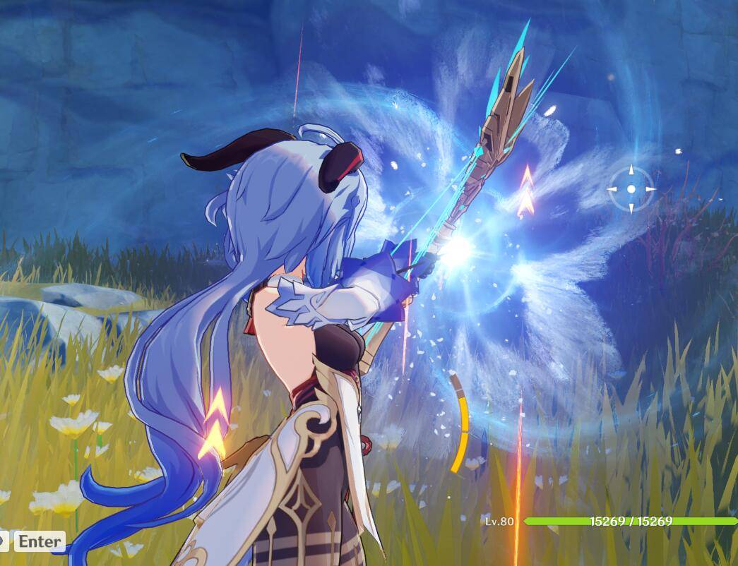 原神强度爆表甘雨首发实战评测一箭轻松7万还有很大提升空间