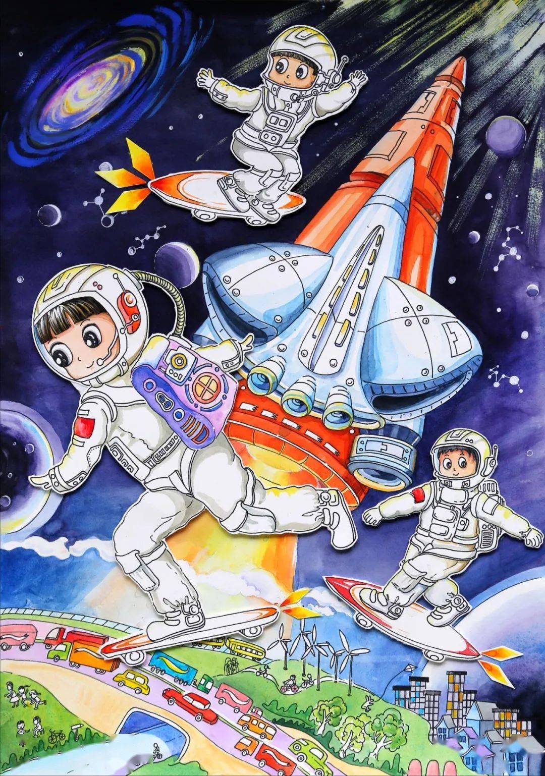 东辰二小在绵阳市第36届青少年科技创新大赛中再创辉煌