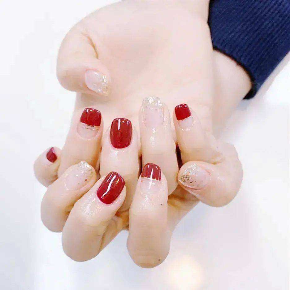 适合过年的80款红色系美甲旺运又喜庆