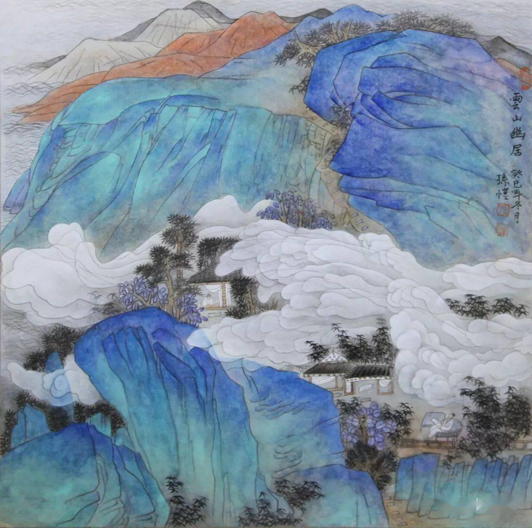 孙恺山水画网络班2021年第六期招生啦