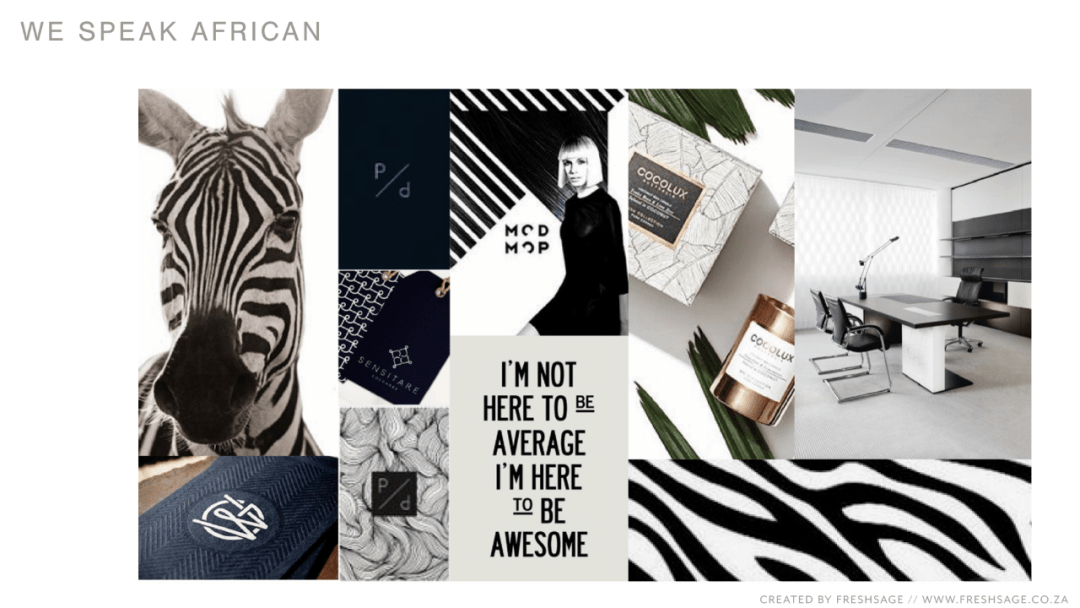 原来behance上的大神都是这样去包装情绪板的