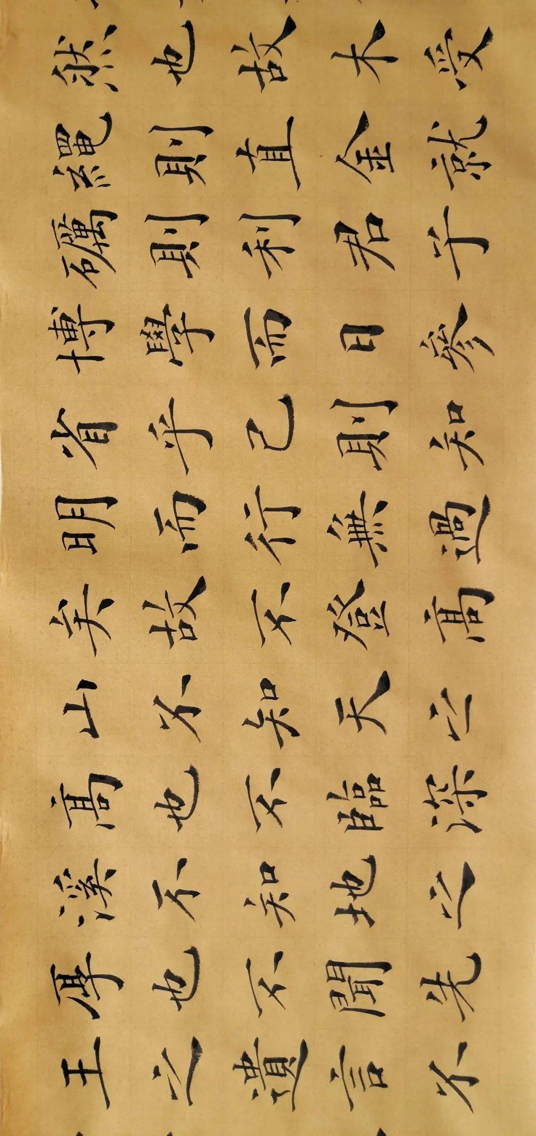 李孟渊书法欣赏十八楷书劝学篇