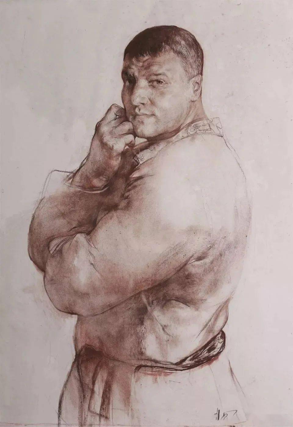 写生啦松弛有度笔笔见形布洛欣作品