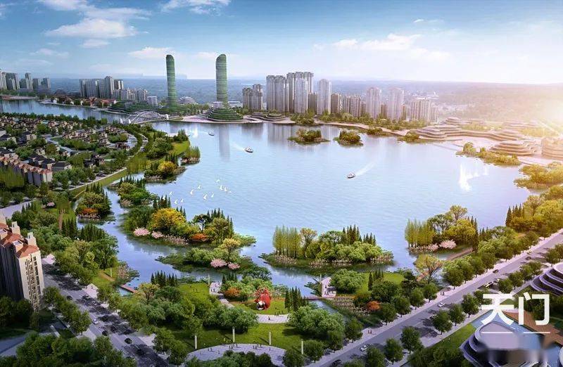 青山北湖生态新城图片