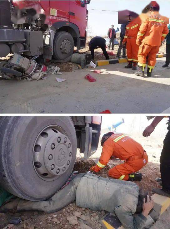 事發彭澤!物流園門口發生車禍,女子被壓車輪下,幸好